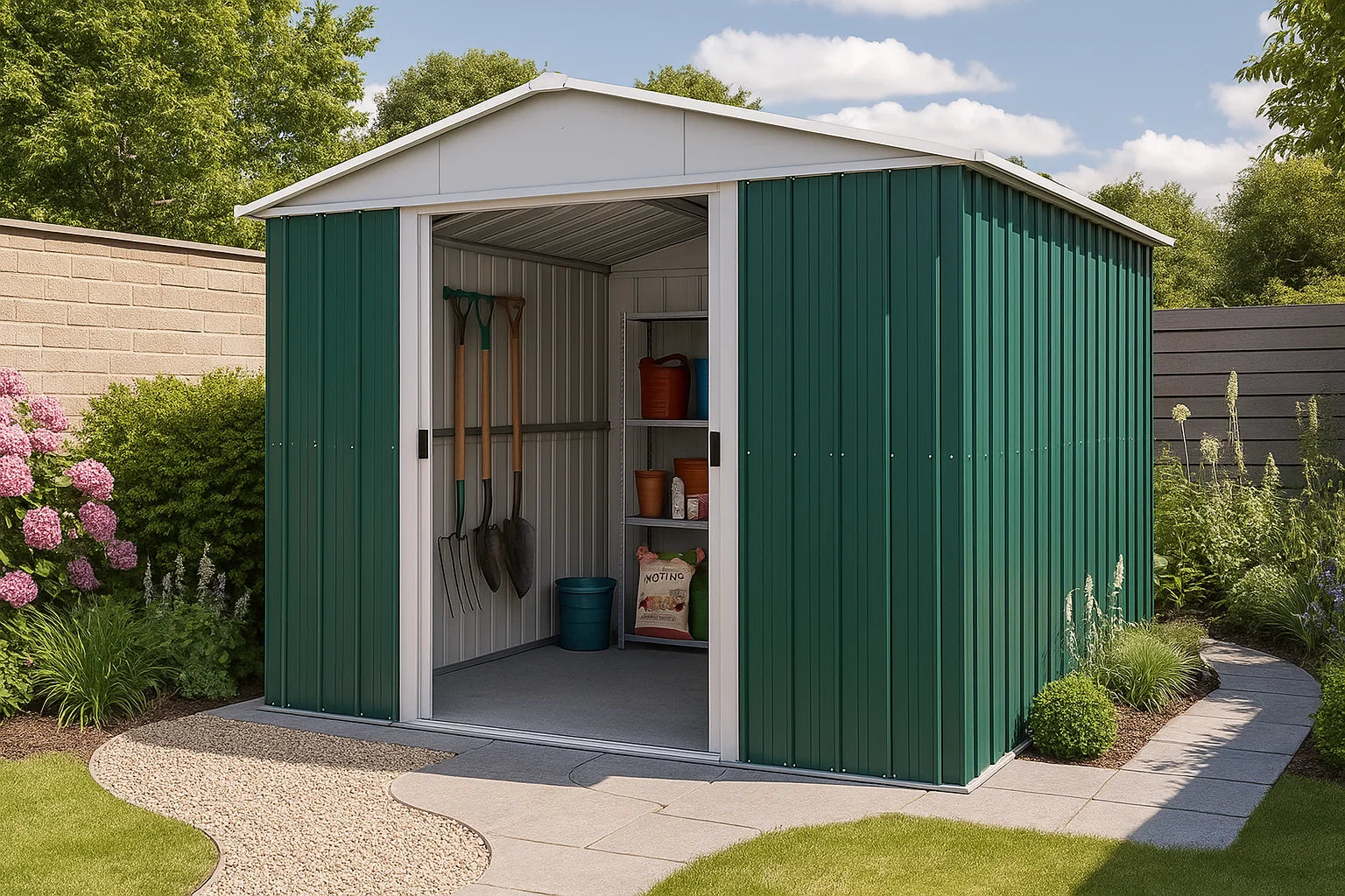 Gerätehaus Bayern 10ft x 10ft GEYZ - YardMaster International