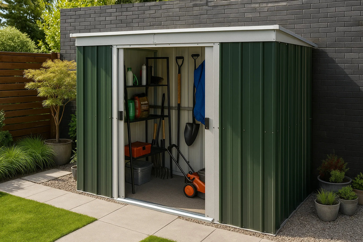 Emerald Pent 10ft x 4ft - YardMaster International