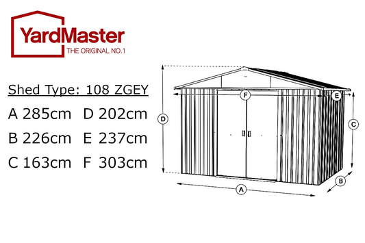 Store-All Apex 10ft x 8ft - YardMaster International