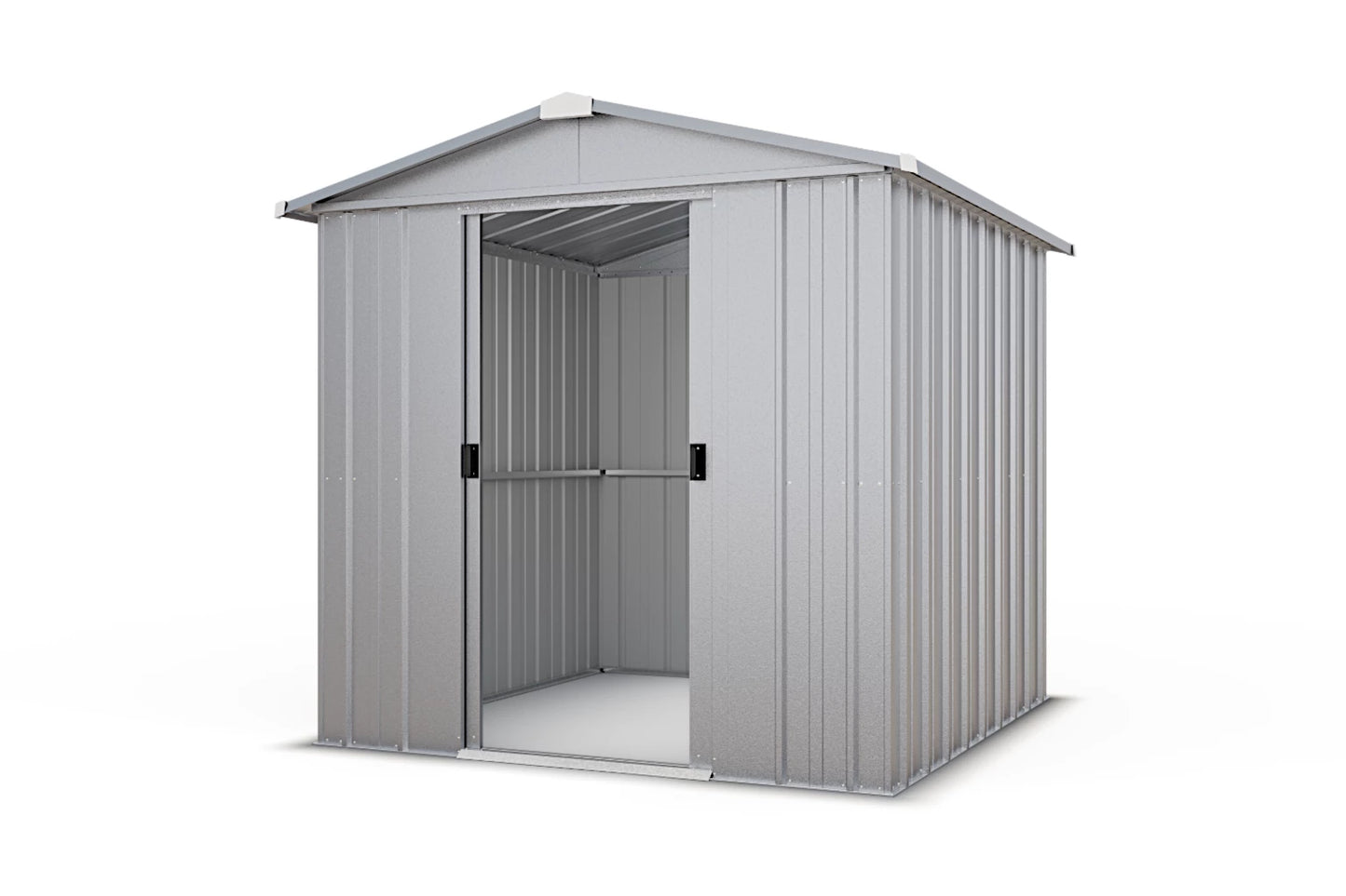 Store-All Apex 6ft x 8ft Outdoor Storage Metal Shed - YardMaster International
