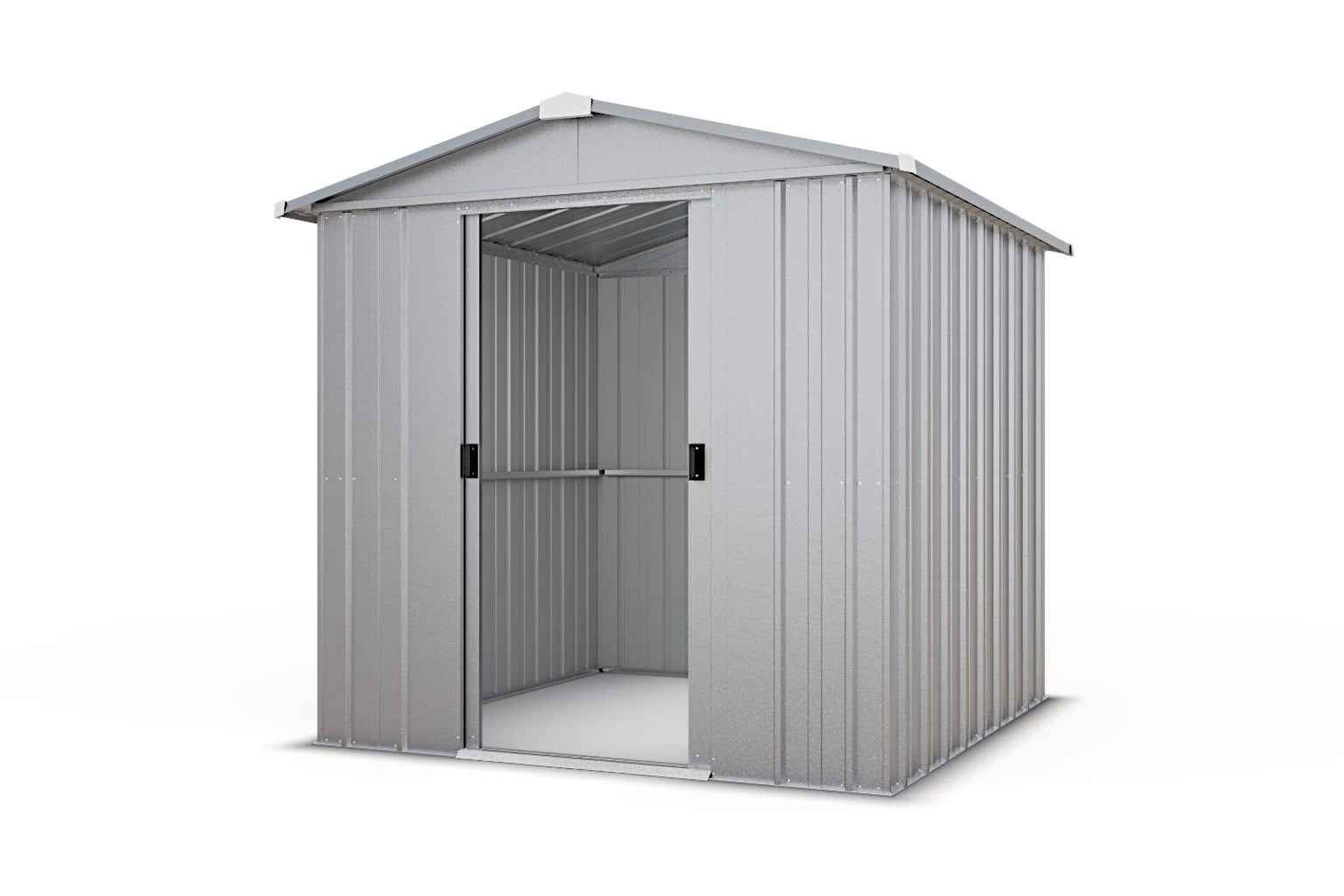 Store-All Apex 6ft x 8ft Outdoor Storage Metal Shed - YardMaster International