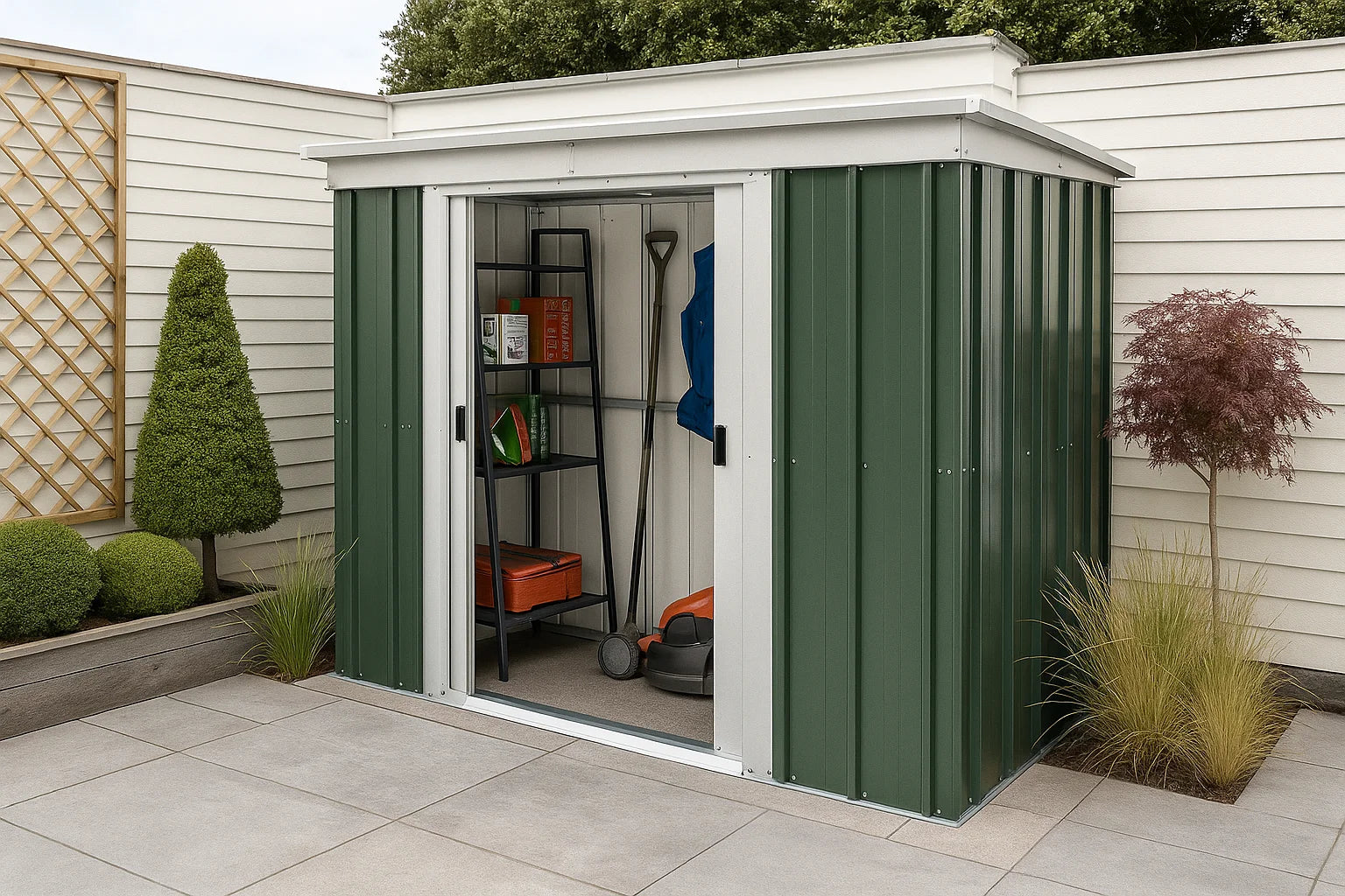 Emerald Pent 8ft x 4ft - YardMaster International