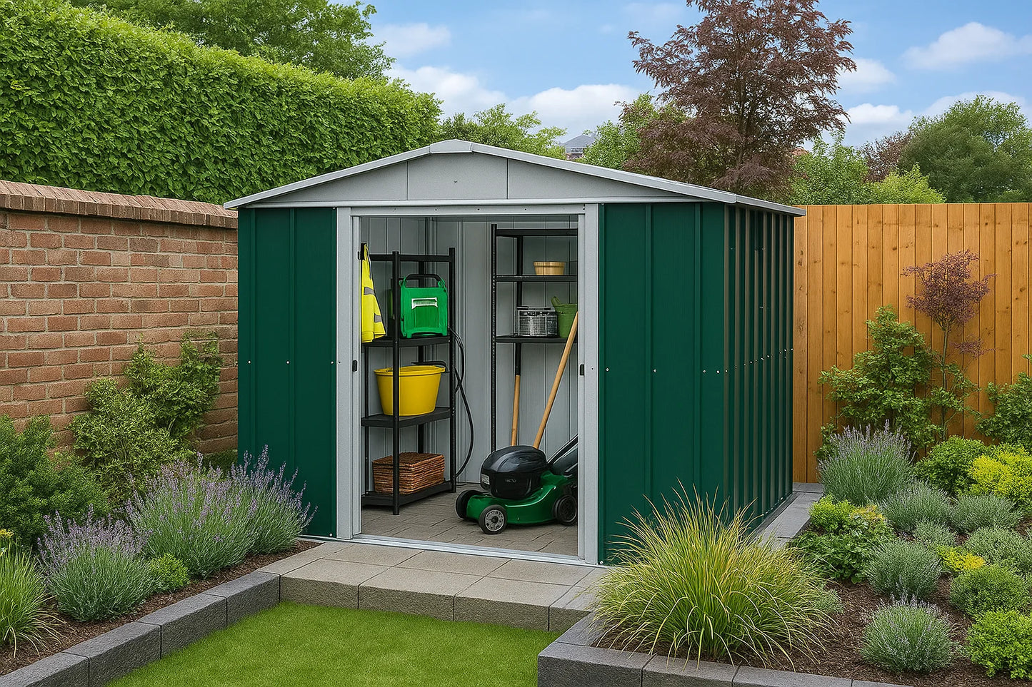 Gerätehaus Bayern 8ft x 7ft GEYZ - YardMaster International