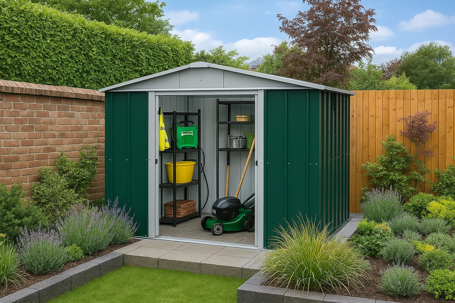 Gerätehaus Bayern 8ft x 7ft GEYZ - YardMaster International