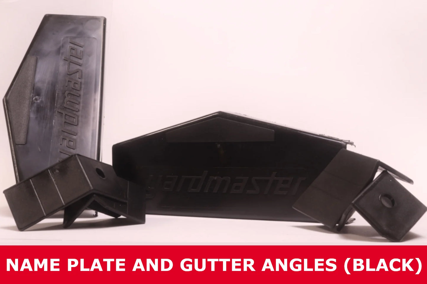 Name Plate and Gutter End Caps (Black) - YardMaster International